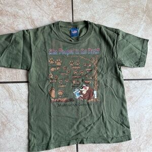 Funny nature Green Graphic T-Shirt